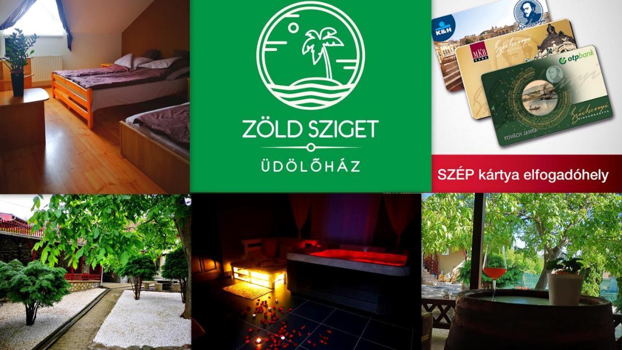 Bed and Breakfast Zold Sziget Wellness Egerszalók Exteriér fotografie